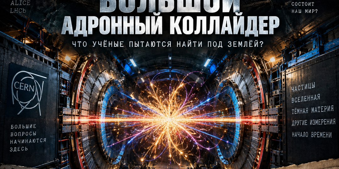 БОЛЬШОЙ АДРОННЫЙ КОЛЛАЙДЕР: ЧТО УЧЁНЫЕ ПЫТАЮТСЯ НАЙТИ ПОД ЗЕМЛЁЙ