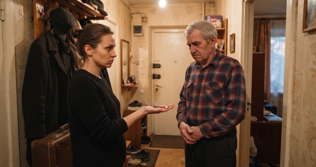 Родители мужа решили поселить в нашей квартире дальнего родственника. Я встретила гостя с ключом от его настоящего жилья