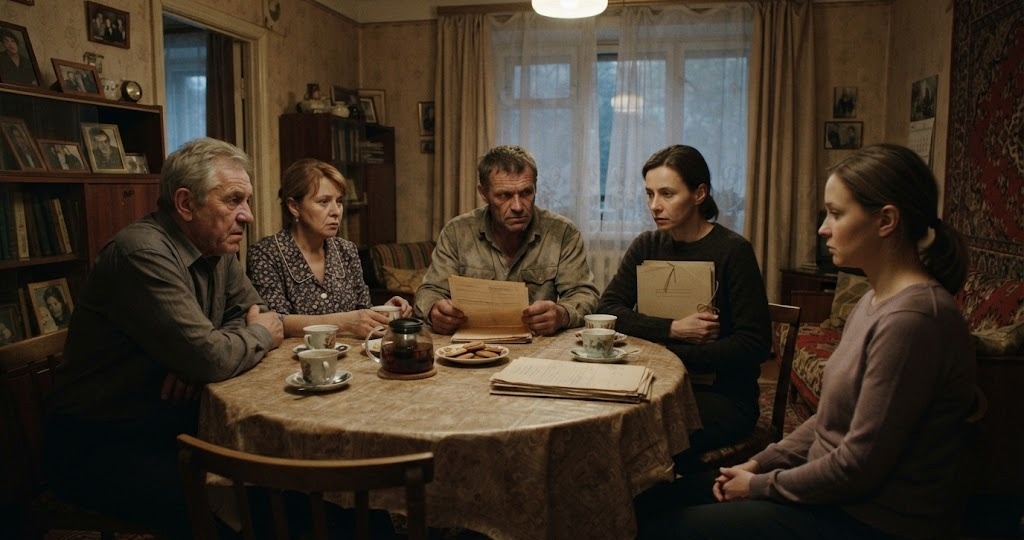 Родня пригласила меня на раздел имущества, заранее назначив мне старый холодильник. Я принесла с собой папку, которую они не заметили