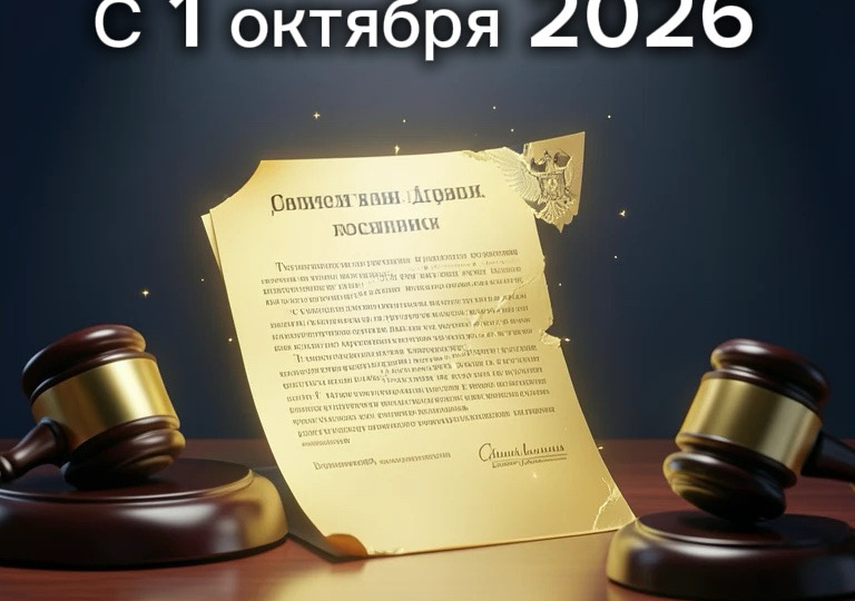 Законы с 1 октября 2026