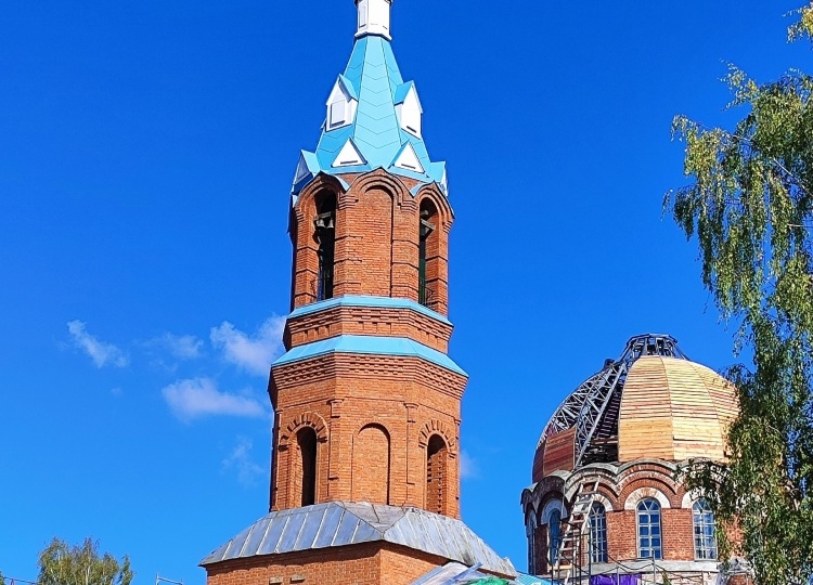 Ремонт храма продолжается в Красногорском районе