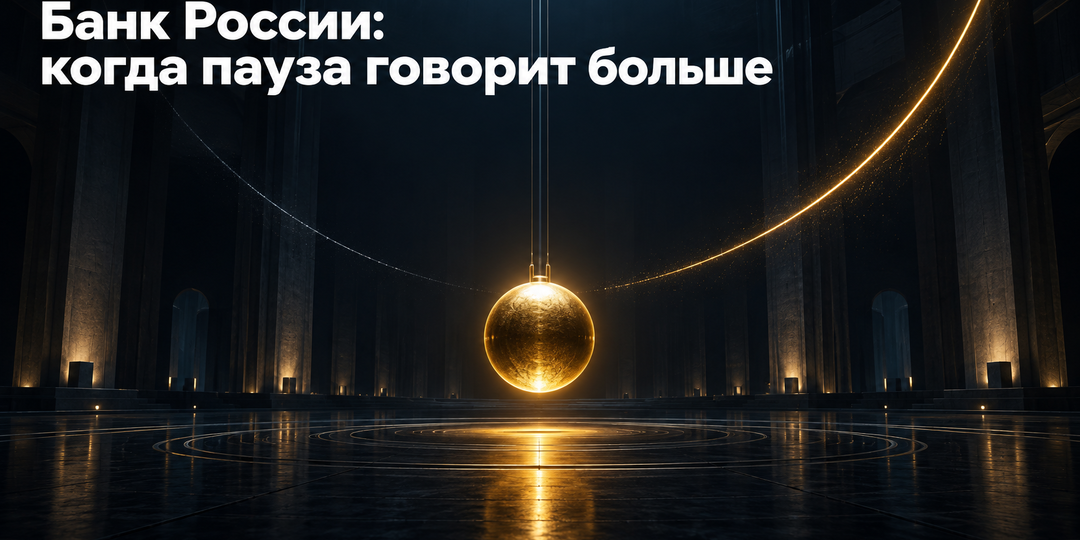 ⏸️ Банк России: когда пауза говорит больше!