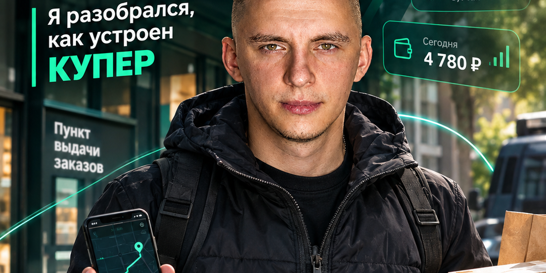 Купер обещает курьеру до 12 000 ₽ в день. Сколько из этих денег реально можно заработать и стоит ли туда идти