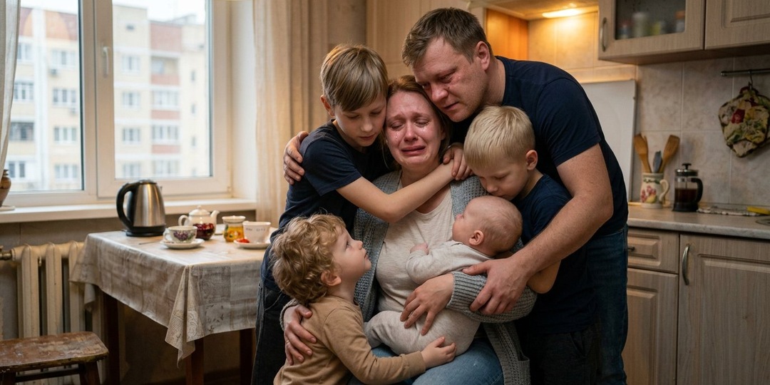 "Мам, Богу скажем? Пусть улетят" - четверо детей в ванной во время атаки