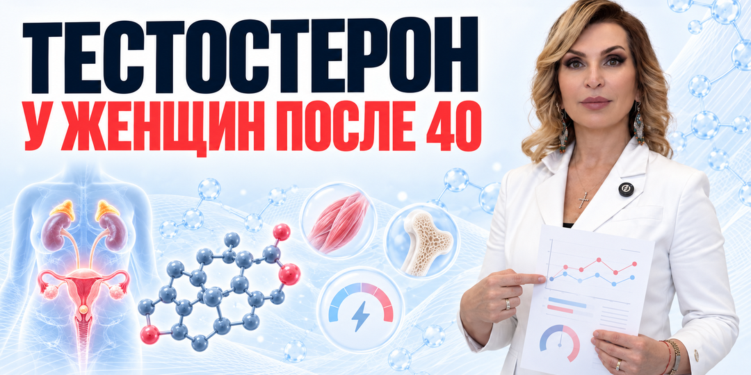 Тестостерон у женщин после 40: гормон, о котором молчат даже врачи