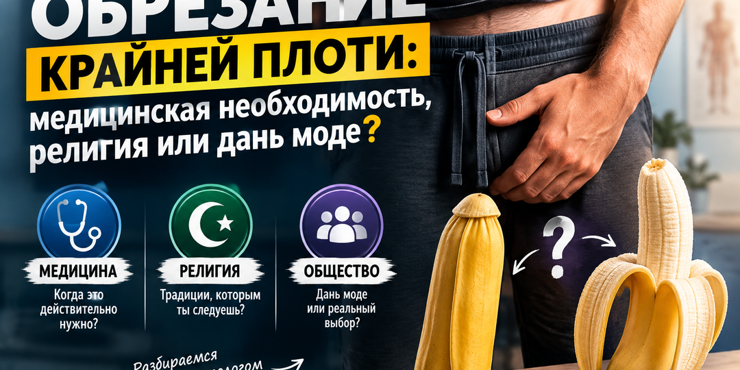 Обрезание: кому действительно нужно, а кто делает его просто потому, что “так принято и модно”?