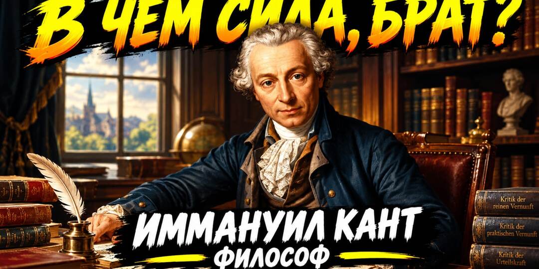 В ЧЁМ СИЛА, БРАТ? - ИММАНУИЛ КАНТ, ФИЛОСОФ И МЫСЛИТЕЛЬ