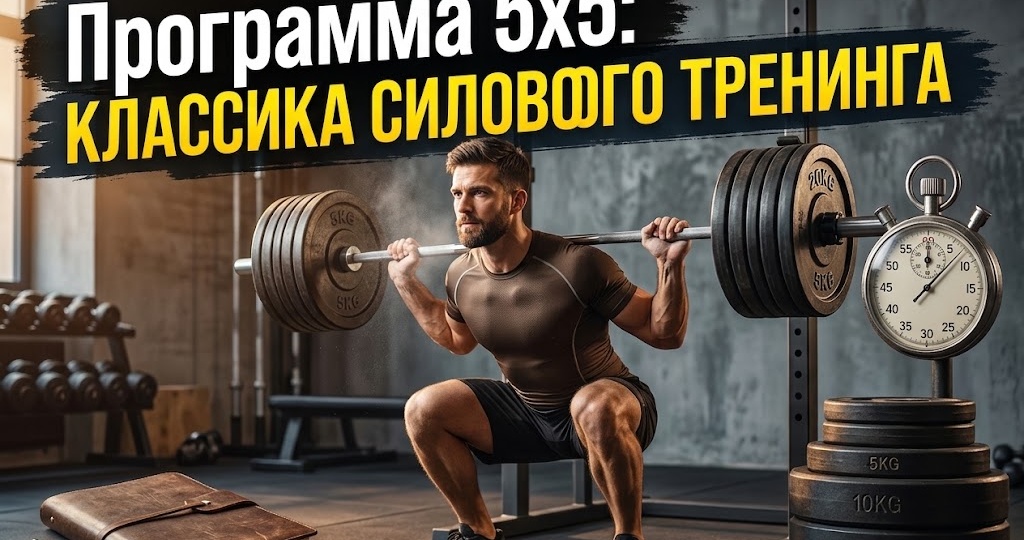 Программа 5×5: классика силового тренинга