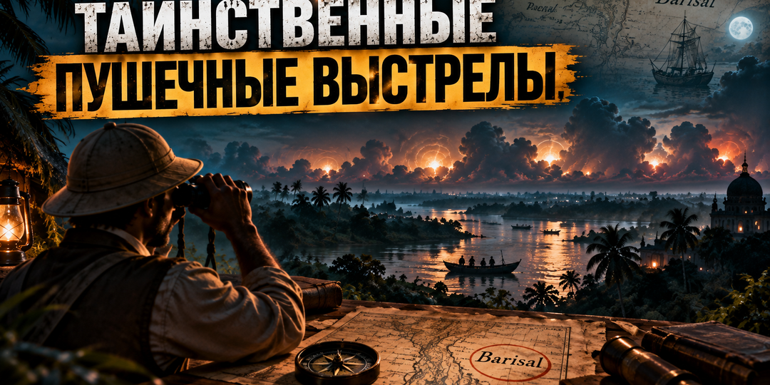 Таинственные пушечные выстрелы, которые жители Бенгалии слышали там, где не было никаких пушек