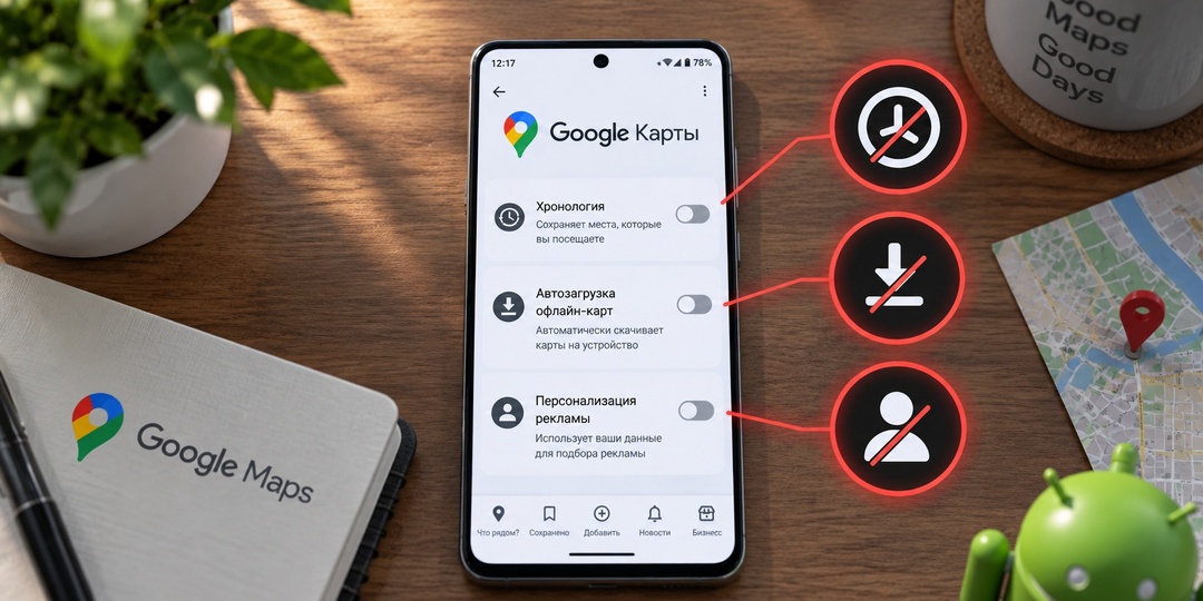 3 скрытые настройки Google Карт на Android, которые стоит проверить прямо сейчас