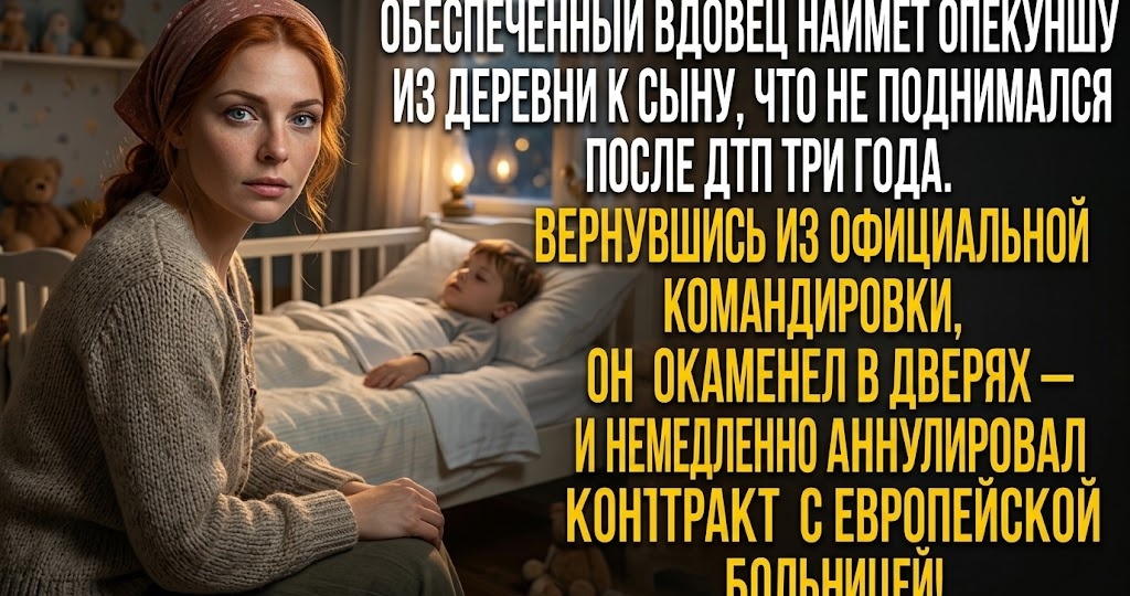 Сиделка для его сына наклоняла голову точно так же, как его умершая жена. Он заказал экспертизу