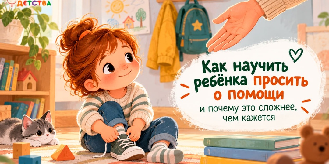 💬 А ваш ребёнок умеет сказать: «Мне нужна помощь