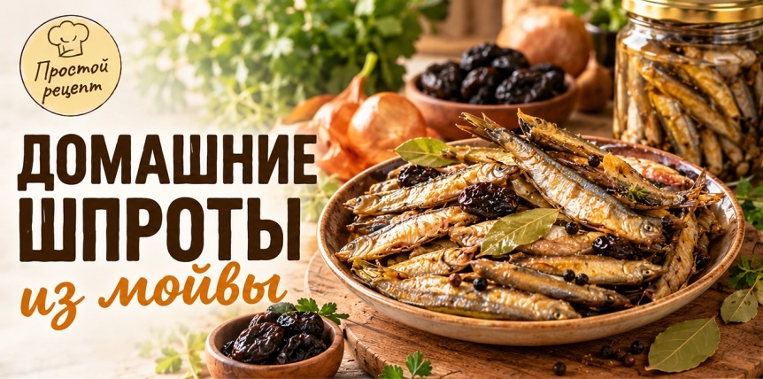 Домашние шпроты из мойвы: тот самый вкус из латвийской банки СССР. Золотистые, с ароматом дымка, тают во рту + 3 секрета