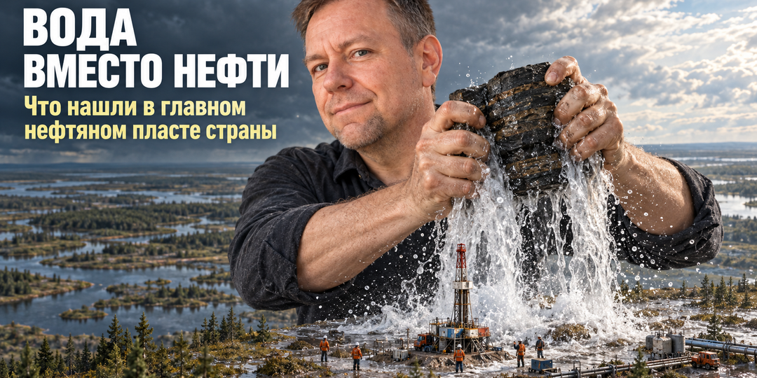Вода вместо нефти. Российские запасы в Западной Сибири оказались сильно переоценены