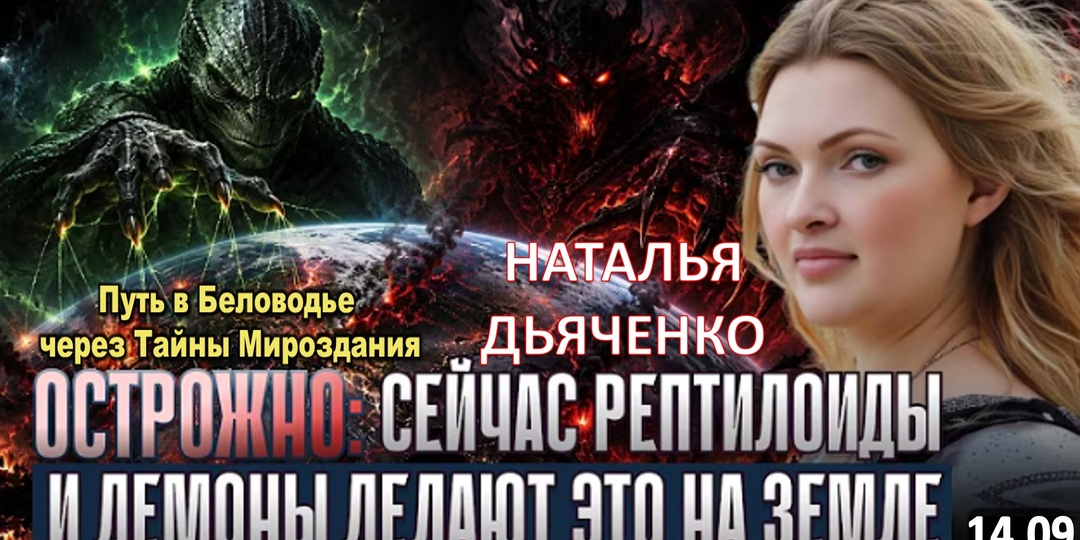 Почему на Земле воцарился хаос? Рептилоиды и демоны уже действуют, верша свою тёмную работу