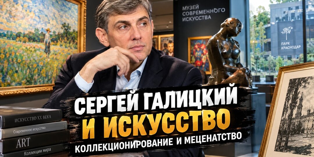 Галицкий и искусство. От личного вкуса к общественному пространству