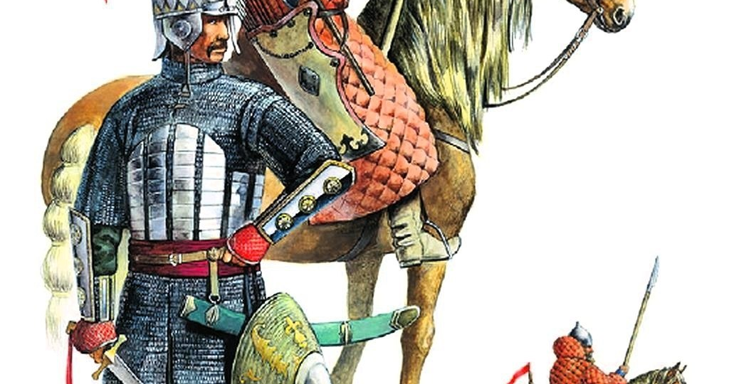 Русские конные воины середины XVI в.