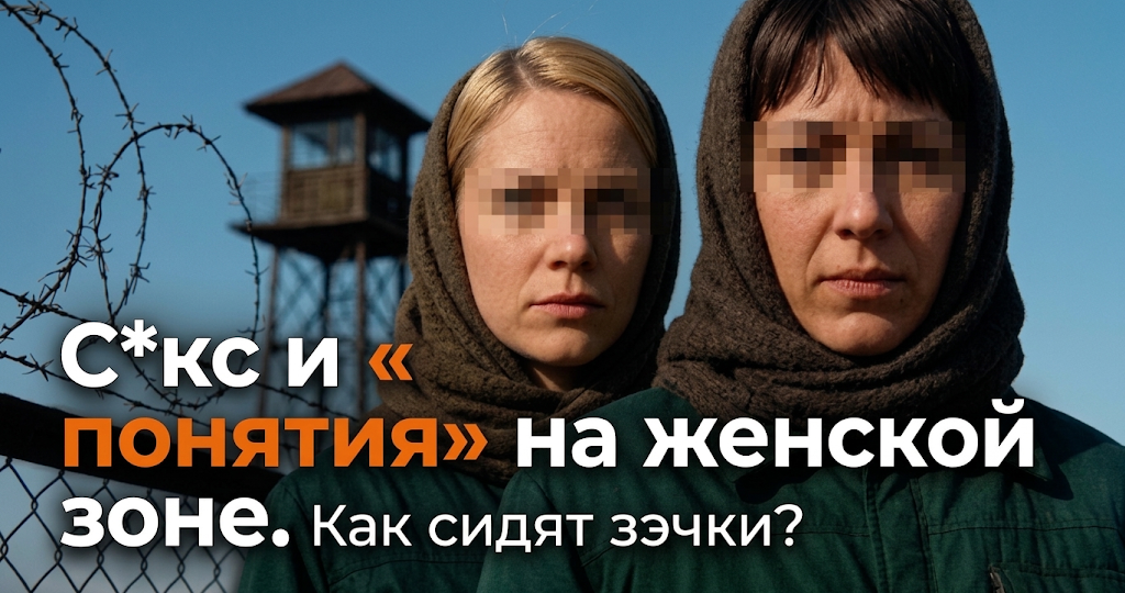 С*кс и «понятия» на женской зоне. Как сидят зэчки? Расскажем...