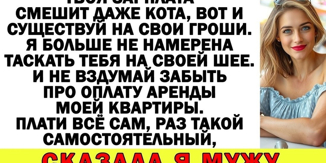 Я хозяйка, ты квартирант! Муж решил показать всем, кто в доме главный — и очень об этом пожалел
