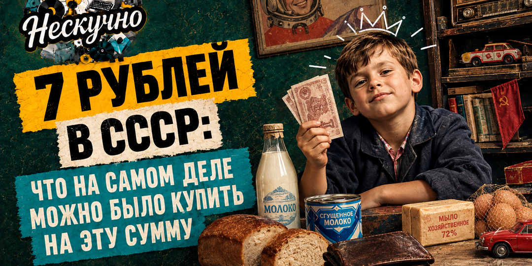 7 рублей в СССР: что на самом деле можно было купить на эту сумму