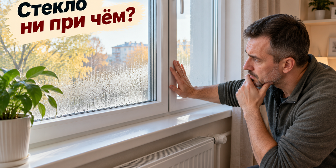 Потеют пластиковые окна изнутри: 7 причин, которые не исправит зимний режим