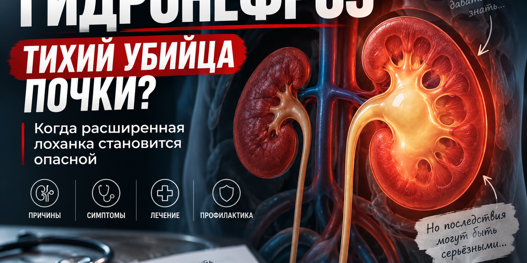 Гидронефроз - тихий убийца почки? Когда расширенная лоханка становится опасной?