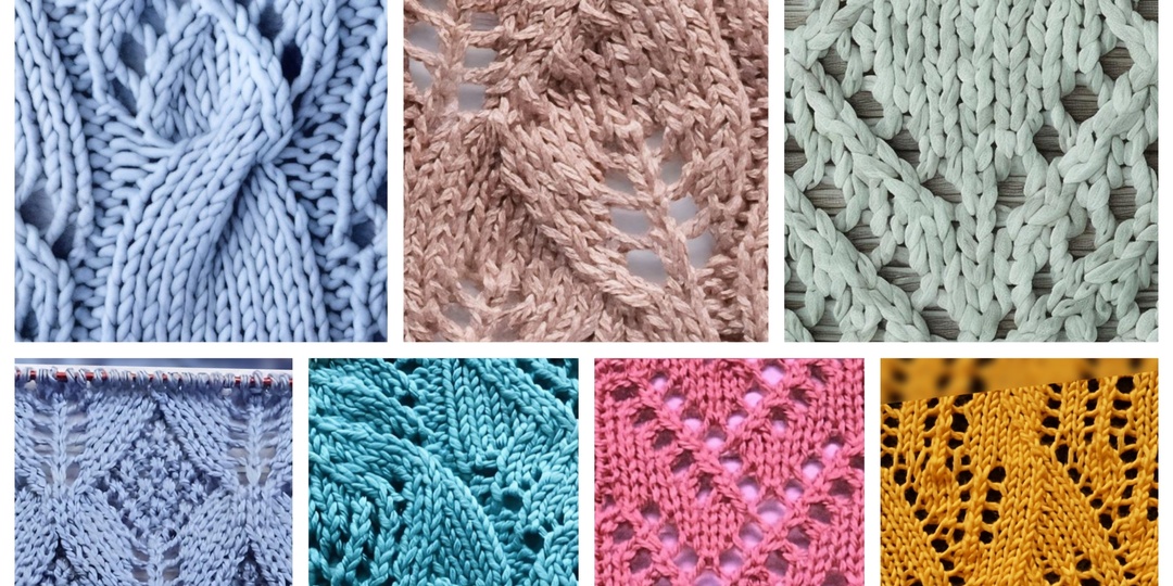 Вяжем спицами 🧶🧶🧶. Большой выбор узоров + схемы 🥰...