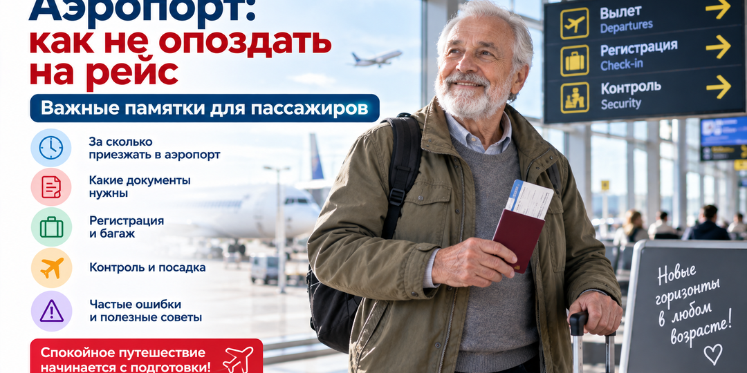 Как не опоздать на самолет: важная памятка пассажиру