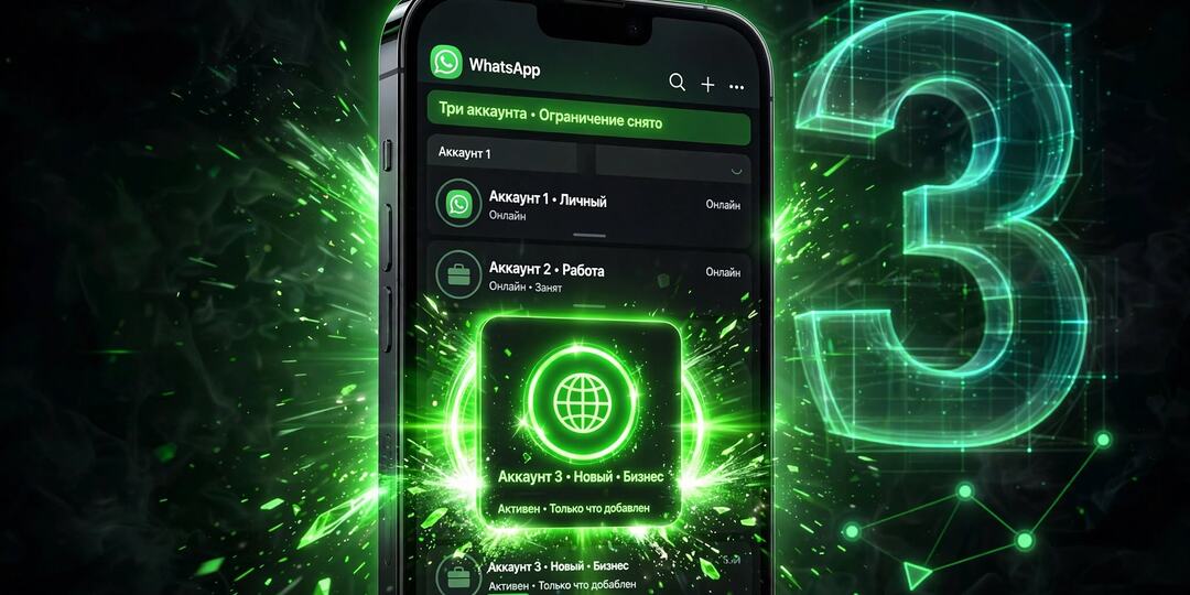 Скоро в одном WhatsApp будет сразу три аккаунта
