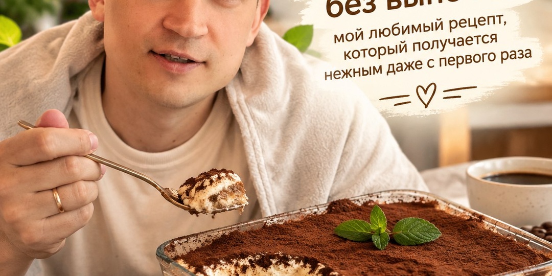 Тирамису без выпечки: мой любимый рецепт, который получается нежным даже с первого раза