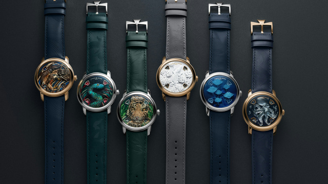 Vacheron Constantin показала шесть часов с животными из пера, стекла и бумаги
