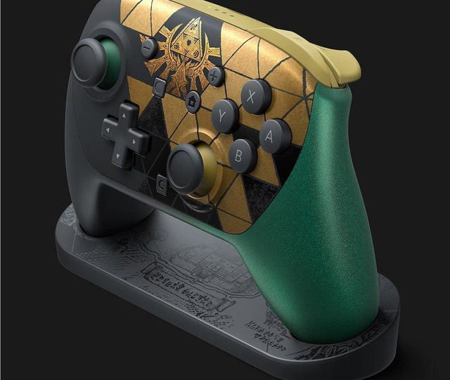 Nintendo украсила Switch 2 трифорсом к 40-летию The Legend of Zelda