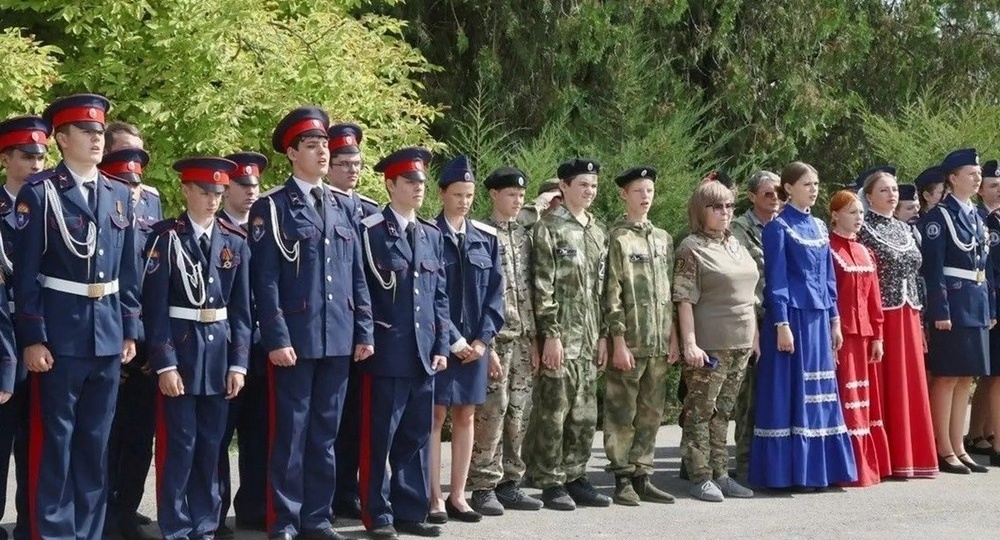 В Семикаракорске прошёл четвёртый сбор молодых казаков Всевеликого войска Донского