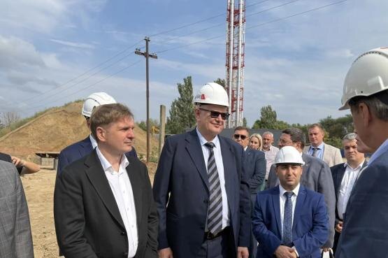 Строительство БСМП в Таганроге идет с опережением графика