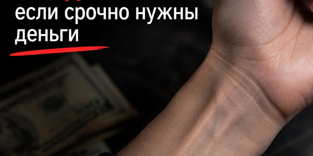 Напишите эти 3 цифры на запястье, если срочно нужны деньги