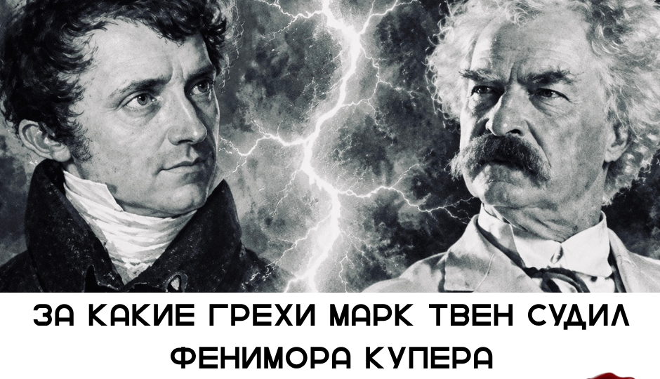 За какие грехи Марк Твен судил Фенимора Купера?