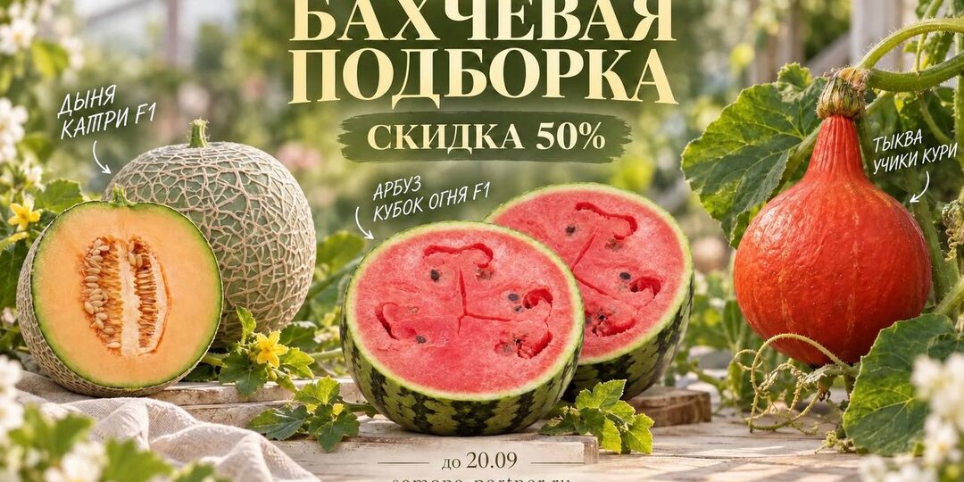 🍉 БАХЧЕВЫЕ, КОТОРЫЕ СТОИТ ПОПРОБОВАТЬ