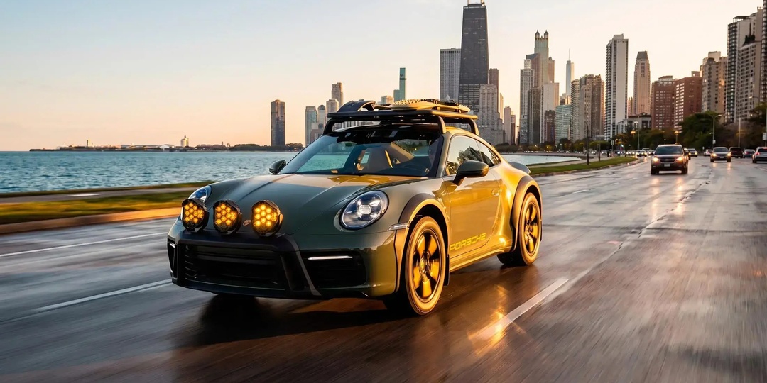 Главная фишка внедорожного Porsche 911 кроется в печатном обвесе