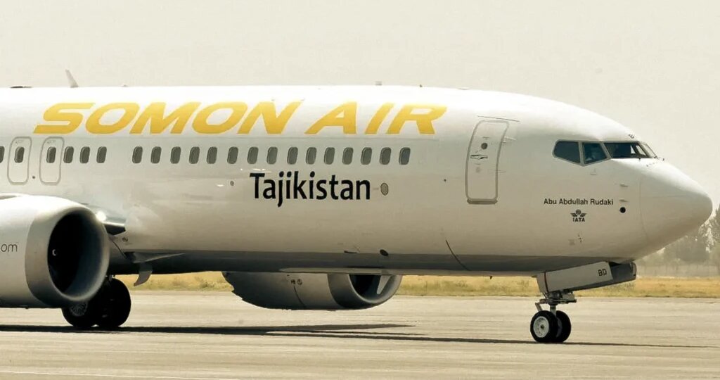 🇹🇯 «Сомон Эйр» получила второй Boeing 737 MAX 8