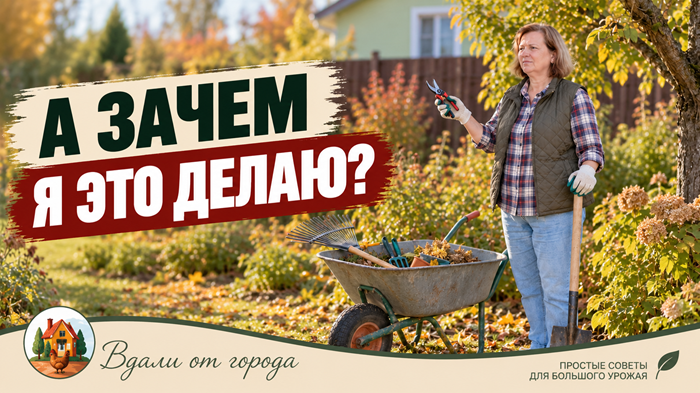 Осенью я больше не делаю всё «как положено»: 6 садовых работ, которые только отнимают силы