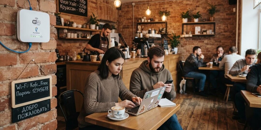 Ограничения мобильного интернета подстегнули спрос на публичный Wi-Fi в России: «Ростелеком» запустил 130 тыс. точек публичного Wi-Fi и занял треть рынка