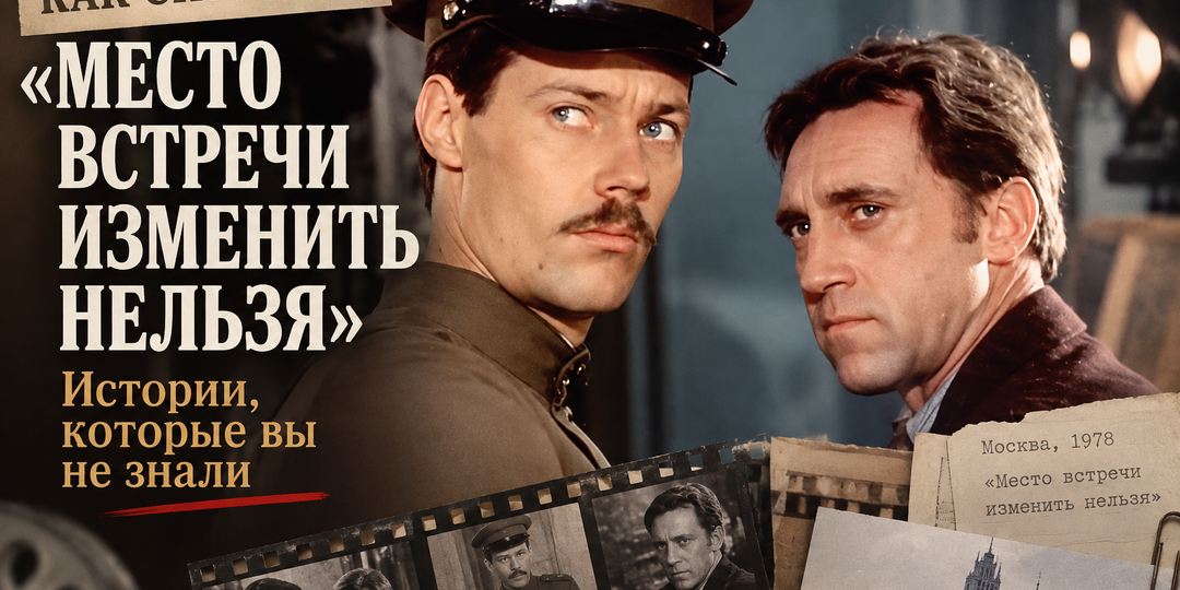 Шарапов чуть не бросил съёмки из-за Высоцкого: что происходило за кадром "Места встречи изменить нельзя"