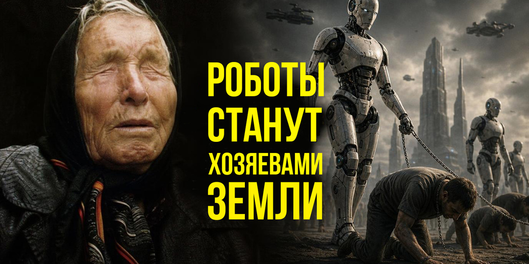 Пророчество Ванги: Роботы станут хозяевами земли и будут влавствовать над человеком