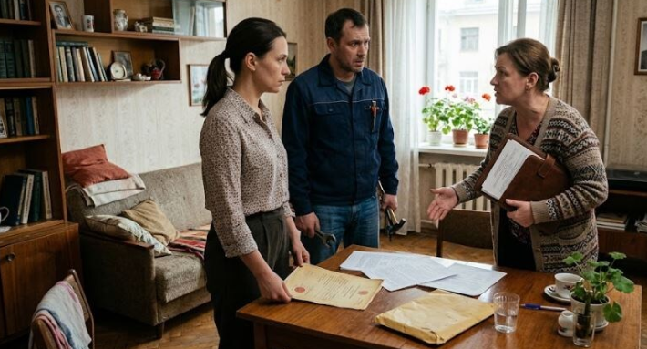 Золовка пришла требовать долю в квартире, которую мне подарил дедушка еще до знакомства с ее братом