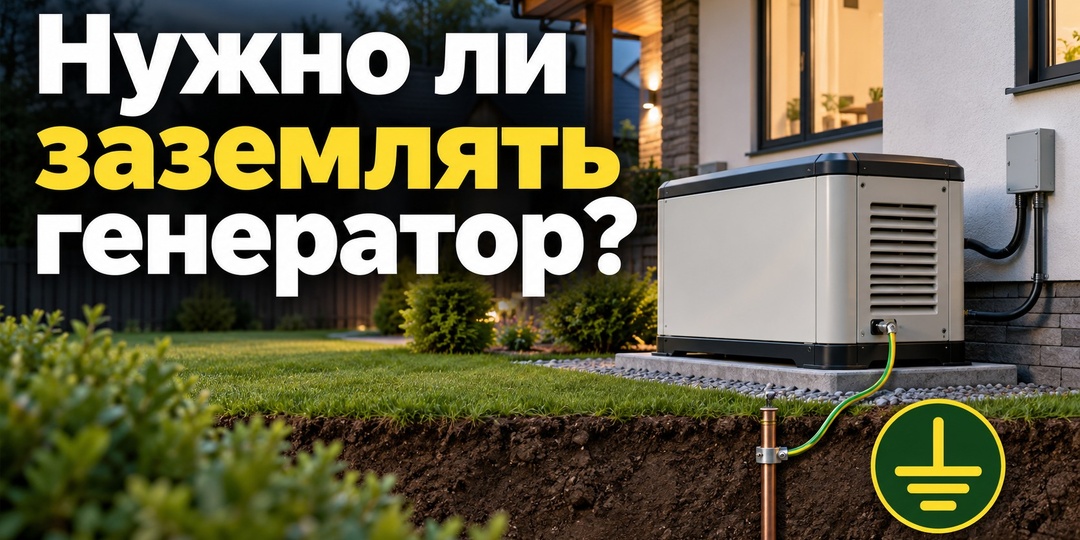 Заземление генератора: можно ли использовать контур дома и зачем нужно зануление?