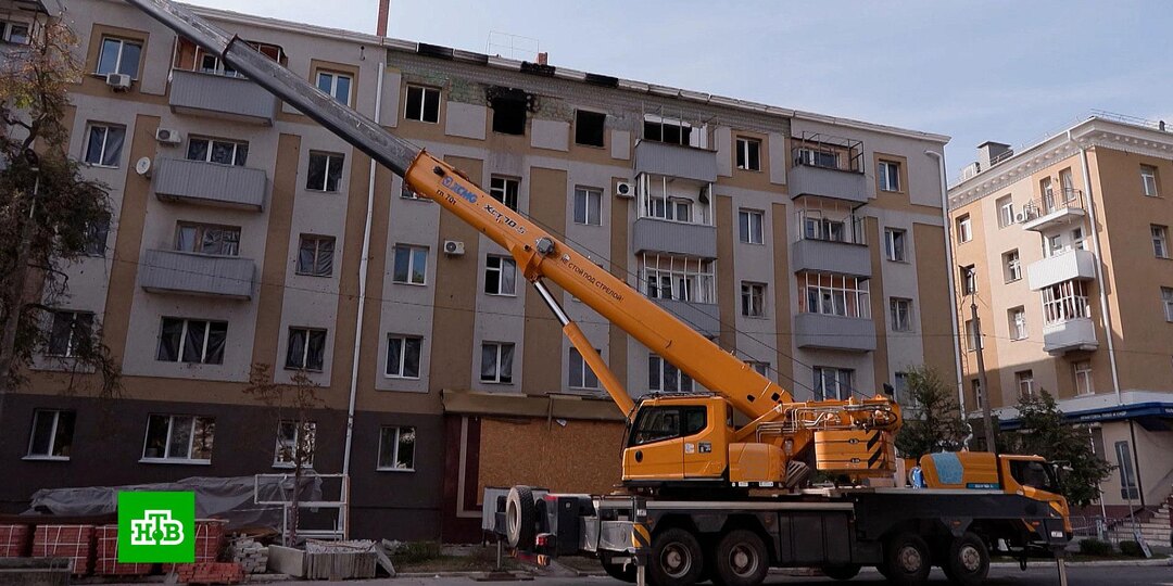 Строители в Белгороде без выходных восстанавливают жилье после атак БПЛА