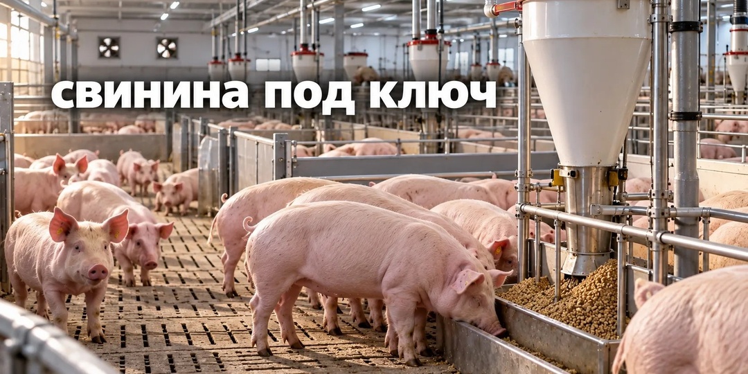 В Воронежской области запустили свинокомплекс и комбикормовый завод за 10,5 млрд