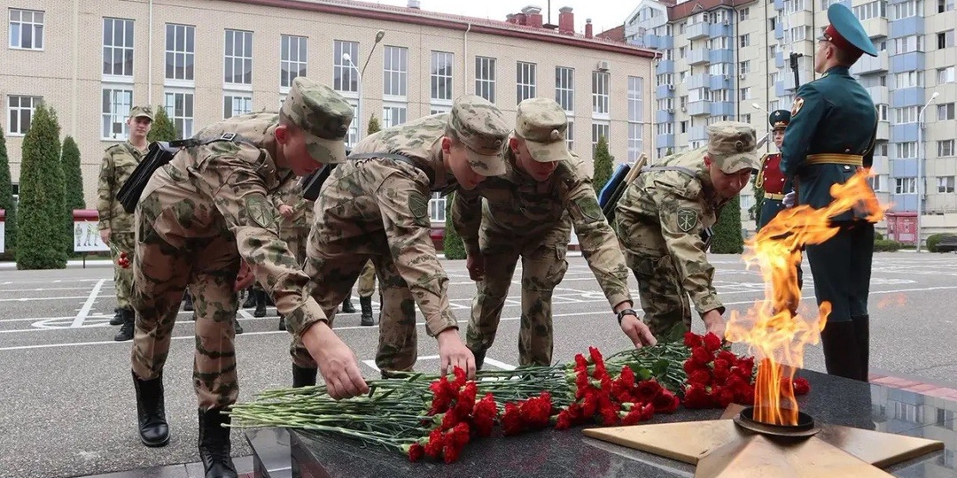 Сбор с молодыми офицерами Росгвардии завершился в Пятигорске