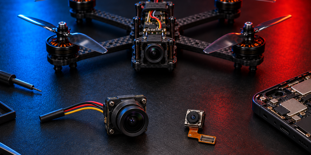 Почему на FPV-дрон нельзя просто поставить камеру от смартфона?