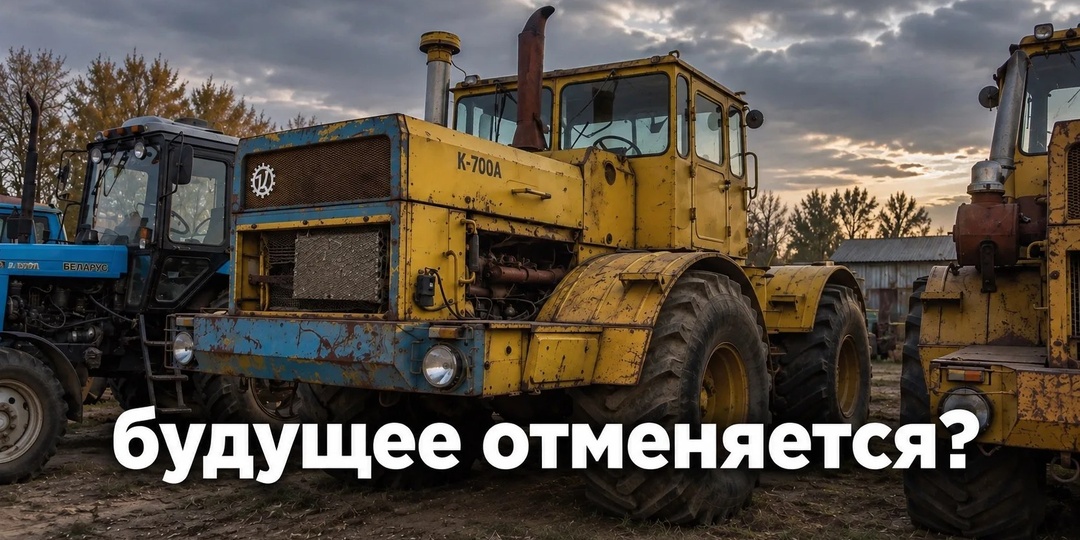 ПЯТЬ ЛЕТ НАЗАД ТРАКТОРЫ УЖЕ БЫЛИ СТАРЫМИ